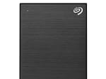 Seagate  One Touch 4TB; 2.5''; USB 3.0; External HDD - Black; Includes Seagate Rescue data recovery service; 3 Year W