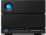 Seagate LaCie STLG32000400 2big Dock Thunderbolt 3;32TB; Dual Thunderbolt 3 & DP ports for 2x4K or 1x 8K diplays; RAID; USB3.2;