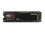 Samsung MZ-V9P4T0BW 990 PRO 4 TB NVMe SSD - Read Speed up to 7450 MB/s; Write Speed to up 6900 MB/s; Random Read up to 1400000 I