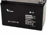 Vision 6FM100Z-X Deep Cycle 100Ah 12V AGM Technology Fully Sealed Battery