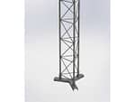 Lattice Mast Y-Base Assembly. Includes Y-Base and Y-Base Section.