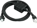 Zebra DC Power Cable Assembly with 4-slot Cradle