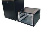 Cattex 6.5U Lithium Battery Box Black - Networking