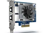 QNAP Dual-Port 10GBASE-T 10GbE PCI-e Gen3 x4 Network Expansion card