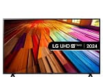 55 Inch LG UHD AI UT80 4K Smart TV 2024 Retail Box, 2 year Limited Warranty