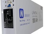 Solarix Nenergy 12V 100Ah LiFePo4 Single Battery Module- Wall Mount Unit , Nominal Voltage 12.8V Retail Box, 1 Year Limited Warranty