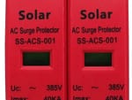 Solarix AC Surge Protector Device - Single Phase Compatible with AC circuits Only. Please Do Not Use Install It With DC Circuits, Ensure Proper Earthing When Installing, Rail Mount Installation, Retail Box, No warranty