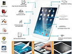 Promate Primeshield.AIR Premium Ultra-Thin Tempered Optical Glass Screen Protector for iPad Air, Retail Box, 1 Year Warranty