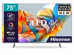 Hisense 75U6K 75-inch 4K UHD Smart LED TV, 4 year Limited Warranty