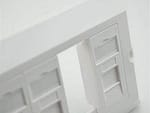 Flush Mount Termination Unit - Shutter Unit - Networking