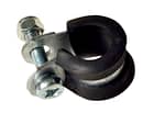 Rubber Clamp Corner Stay 10x12mm S/Steel