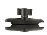 Rizzen 9cm Double Socket Arm 1"