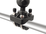 Rizzen 15mm to 33mm U-Bolt Ball Base (Handlebar U-Bolt Base for rails