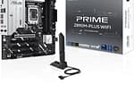 Asus Prime Z890M-Plus WiFi Intel Z890 Arrow Lake LGA1851 Micro-ATX Desktop Motherboard