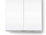 Smart Light Switch 2-Gang 1-Way.
