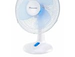 Pineware 30cm White Plastic Desktop Fan
