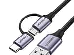 Ugreen 2-in-1 USB Cable 3A