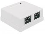 Intellinet Locking Cat6 UTP Mount Box