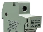 Solarix Rail Mount 1 Pole DC Fuse Holder With LED Indicator