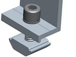 Solarix End Clamp 35mm Solar Panel Mounting