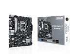 Asus Prime B760M-K, an Intel B760 LGA 1700 mATX motherboard with PCIe 4.0, two PCIe 4.0 M.2 slots, DDR5, Realtek 2.5Gb Ethernet, VGA, HDMI™, SATA 6 Gbps, front USB 3.2 Gen 1, Aura Sync