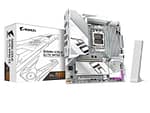 Gigabyte B850M Aorus ELITE WiFi 6E Ice AMD B850 Chipset Ryzen AM5 Socket Micro ATX Motherboard with WiFi