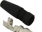 Securnix RCA male solderless connector with boot 10PKT