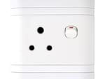 Lesco Single Switch Socket with Flush Cover