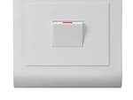 Lesco 2 Pole Flush Isolator Switch with Square Flush Cover
