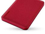 Toshiba Canvio Advance 1TB 2.5" USB 3.2 Gen1 2 Portable External Hard Drive - Red