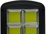 The Solarix Jortam 300W Solar Powered Street Lamp - Yellow