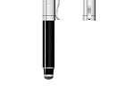 Carbon Fibre Aluminium fine-tip pen with Stylus point