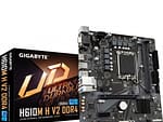 Gigabyte H610M H V2 DDR4 Intel H610 LGA 1700 Desktop Motherboard