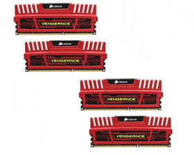 Corsair Vengeance 16GB Dual/Quad Channel DDR3 Memory Kit