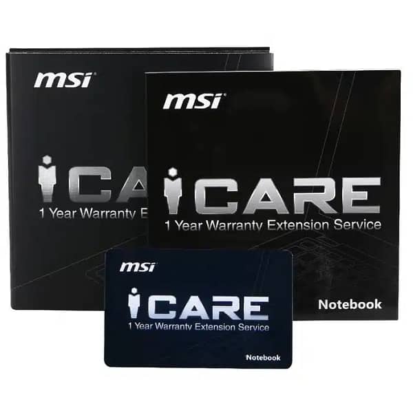 MSI 1 Year Warranty Extension Card