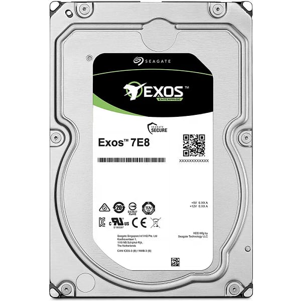 Seagate Exos 7E8 8TB 512e 4Kn SAS 3.5-inch Hard Drive